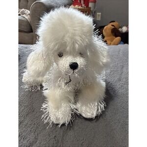Ganz White Stuffed Dog